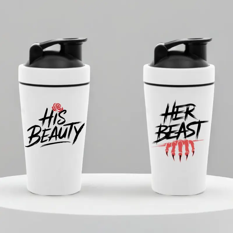 BEAUTY & BEAST - COUPLE SHAKER