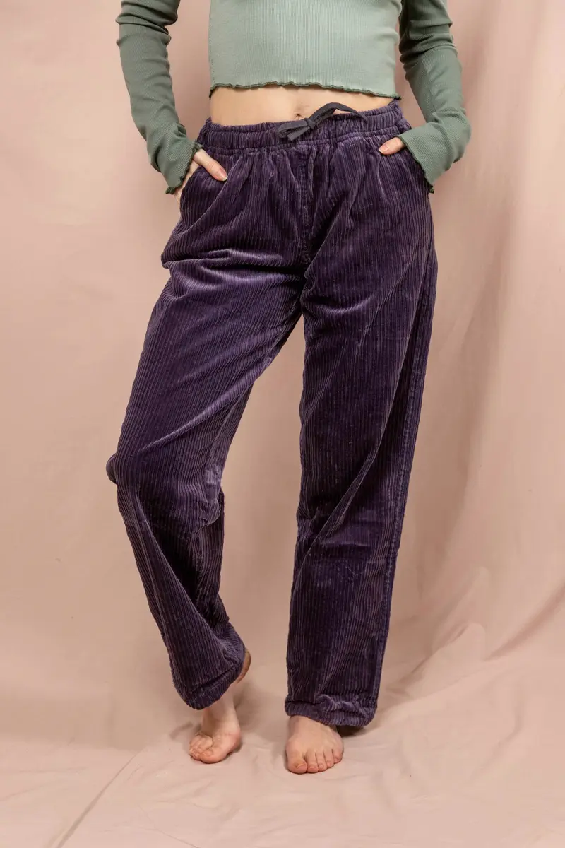 Bequeme Cord-Hose LENNY LILA