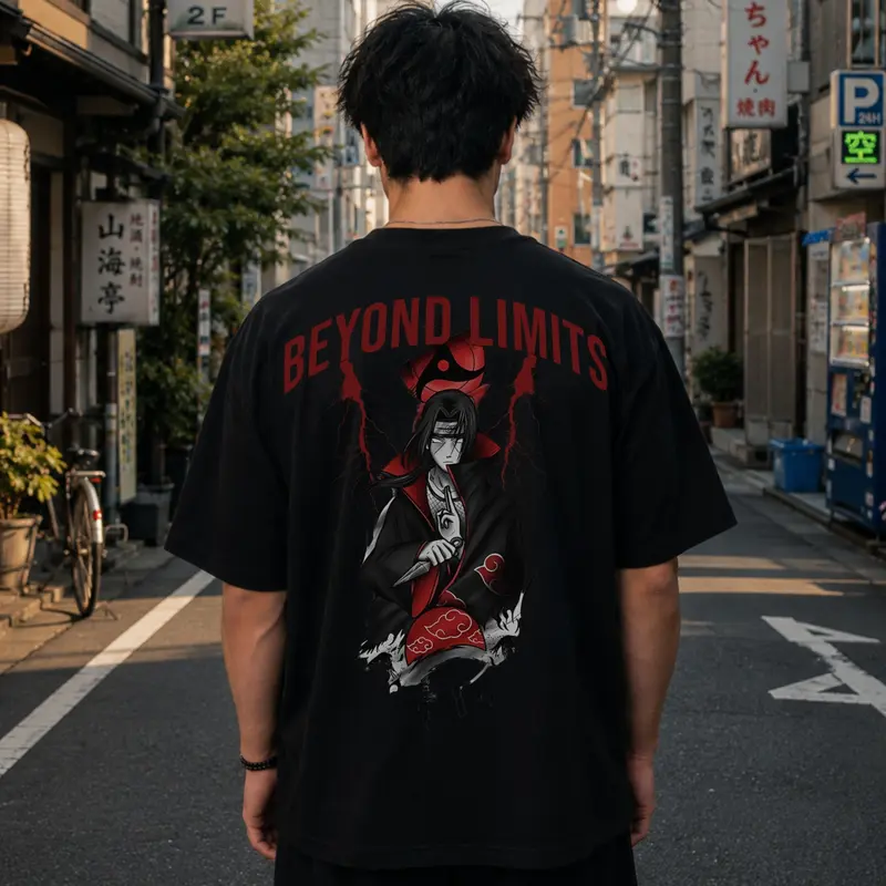 BEYOND LIMITS OVERSIZE SHIRT (BACKPRINT)