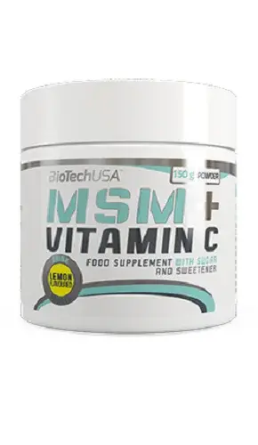 BioTech USA | MSM + Vitamin C - 150g