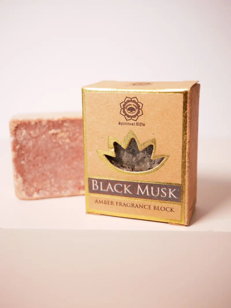 "Black Musk" Duftblock – Raumduft & Duftwachs