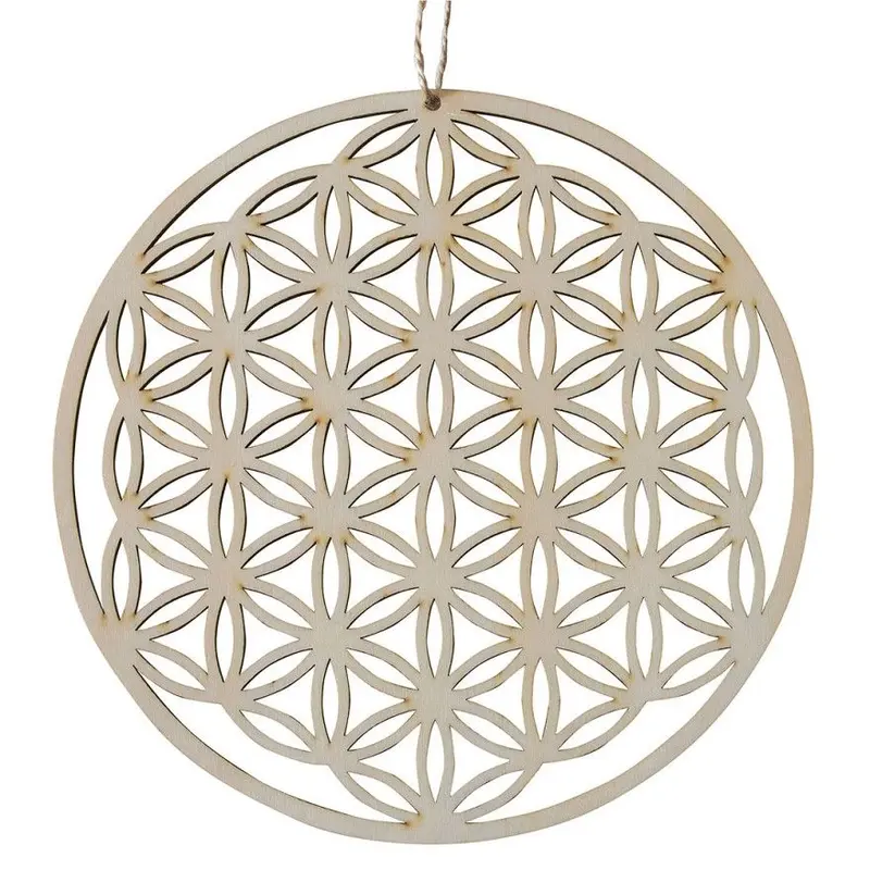 Blume des Lebens Holz 10 cm
