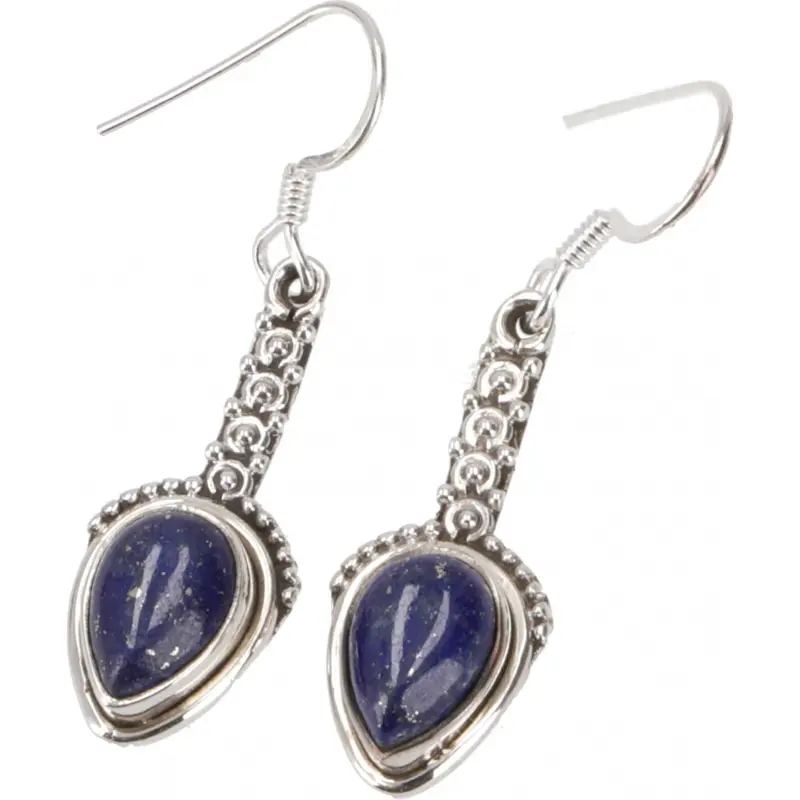 Boho Ohrringe Lapislazuli