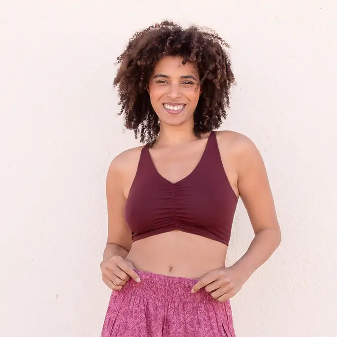 Bra Carolina - Burgundy