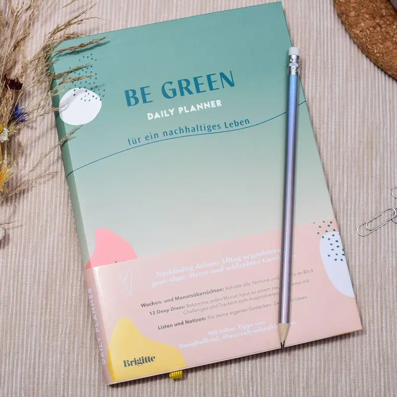 BRIGITTE BE GREEN Daily Planner - Dritte Wahl