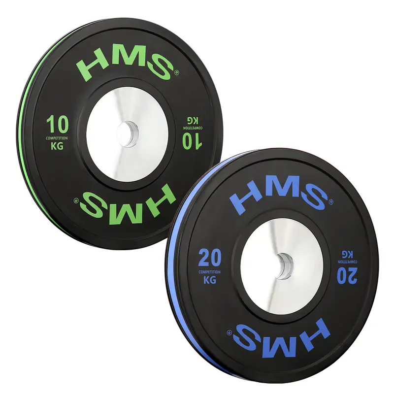 BTBR20 BUMPER OLYMPISCHE GEWICHTSSCHEIBE 20 KG HMS