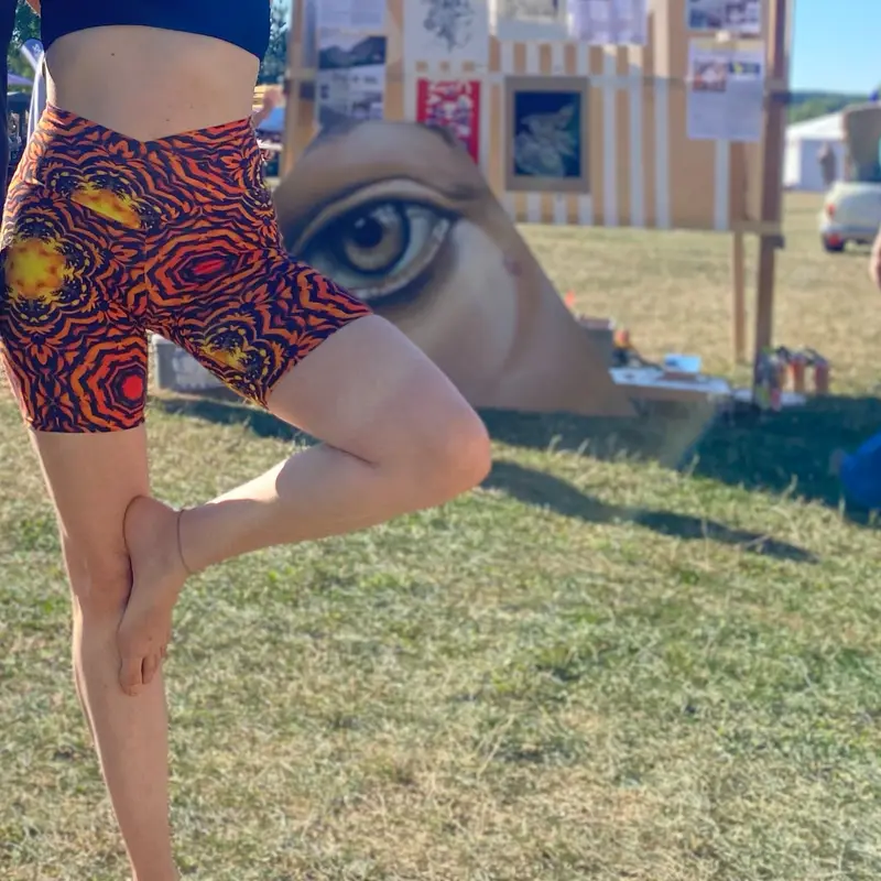 BUDEVI Yoga Leggings kurz