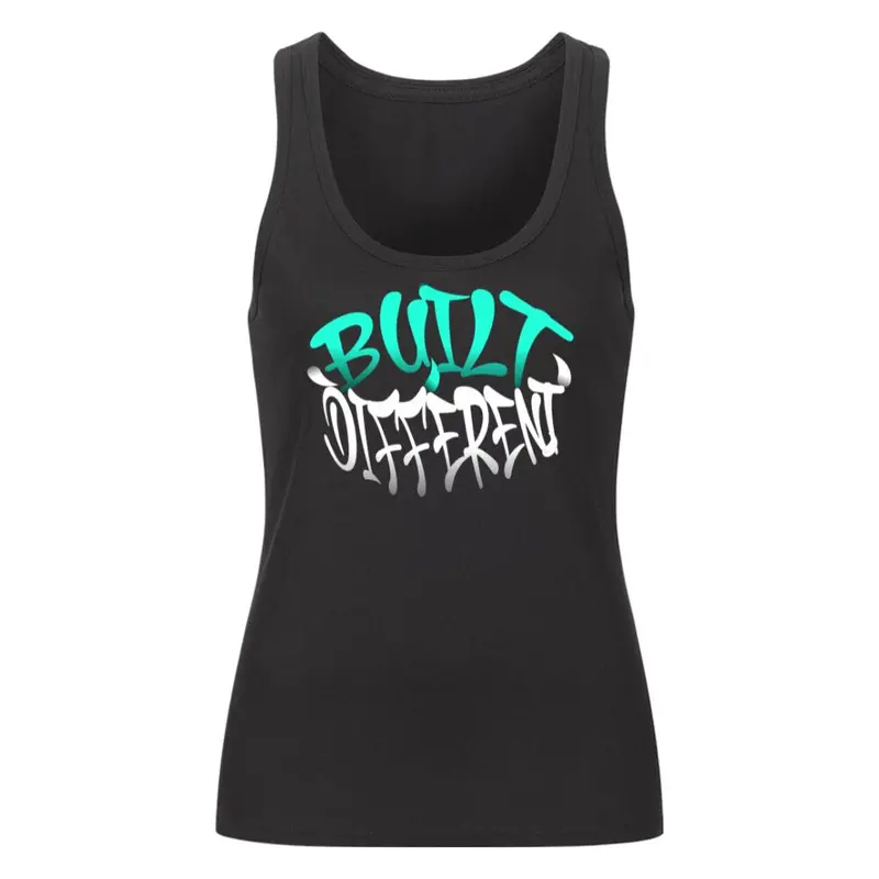 BUILT DIFFERENT DAMEN TANK TOP