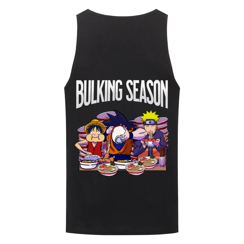 BULKING SEASON HERREN TANK TOP (BACKPRINT)