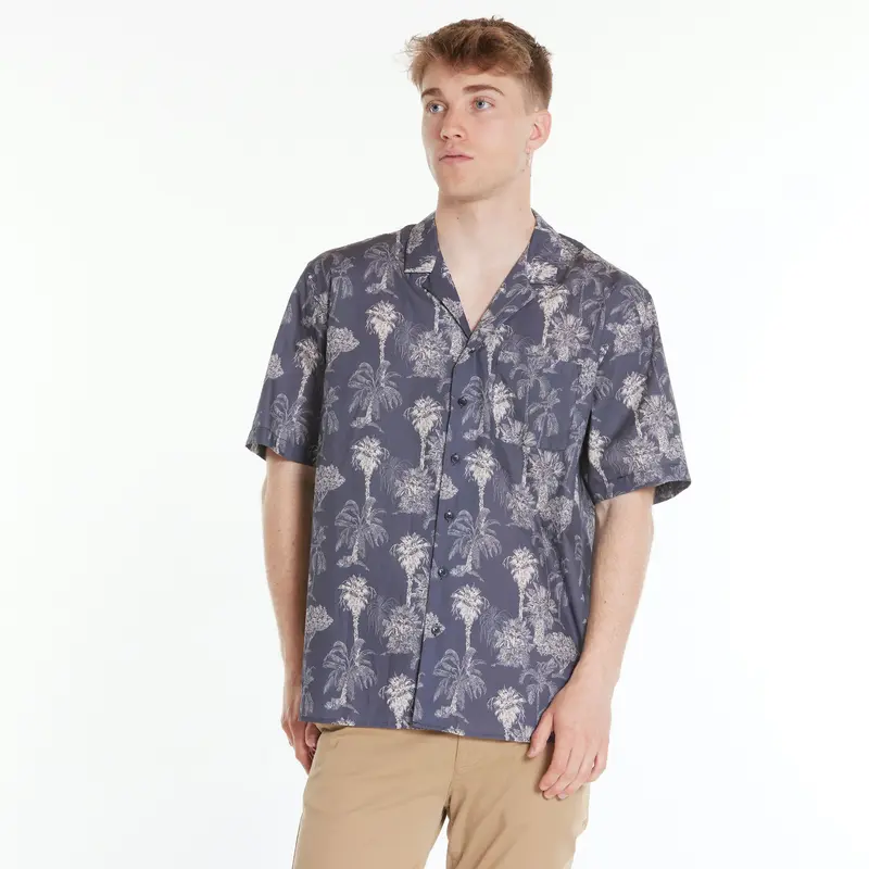By Garment Makers Hemd "Elmer Palm"