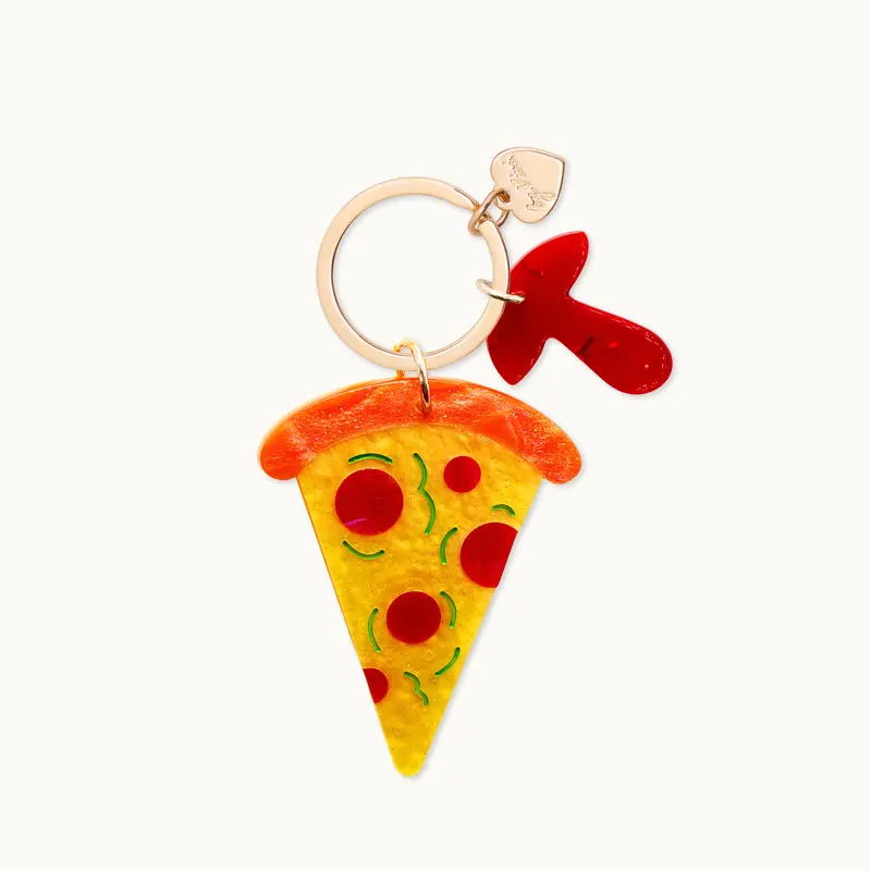 by Vivi Schlüsselanhänger "Pizza"
