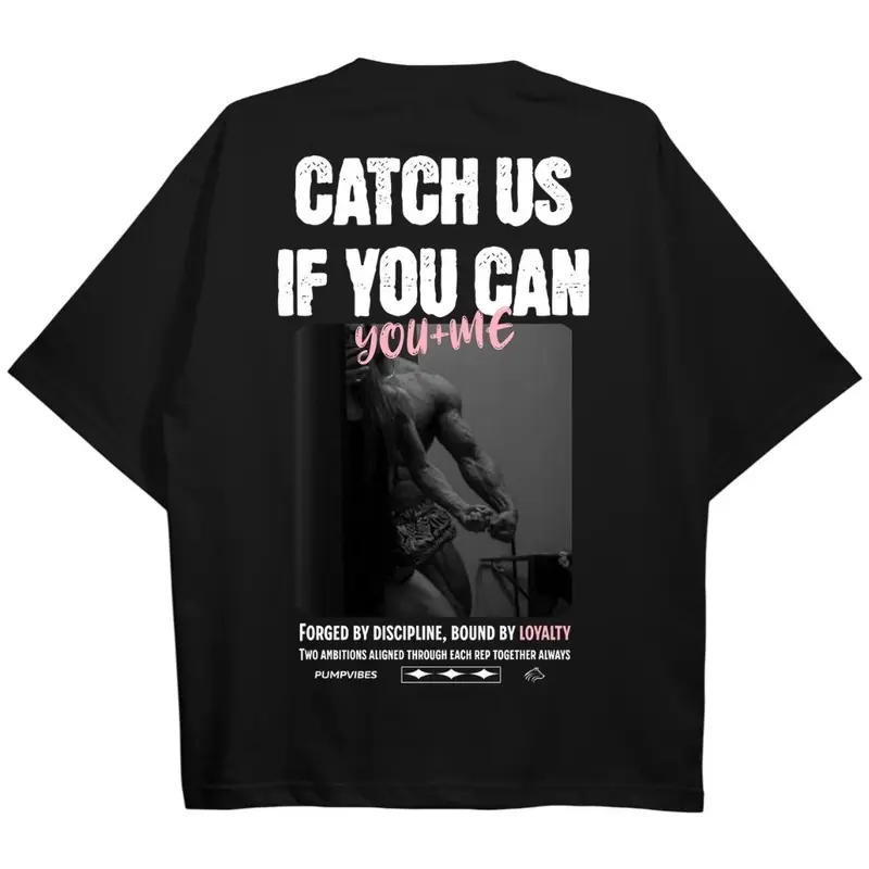 CATCH US OVERSIZE SHIRT (BACKPRINT)