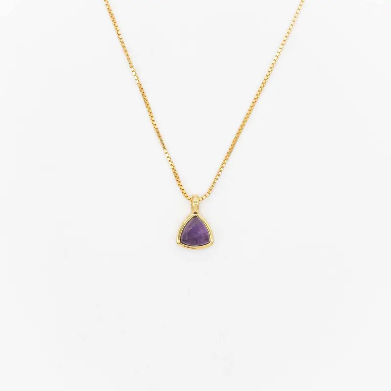 Celia - Geburtsstein Kette Februar