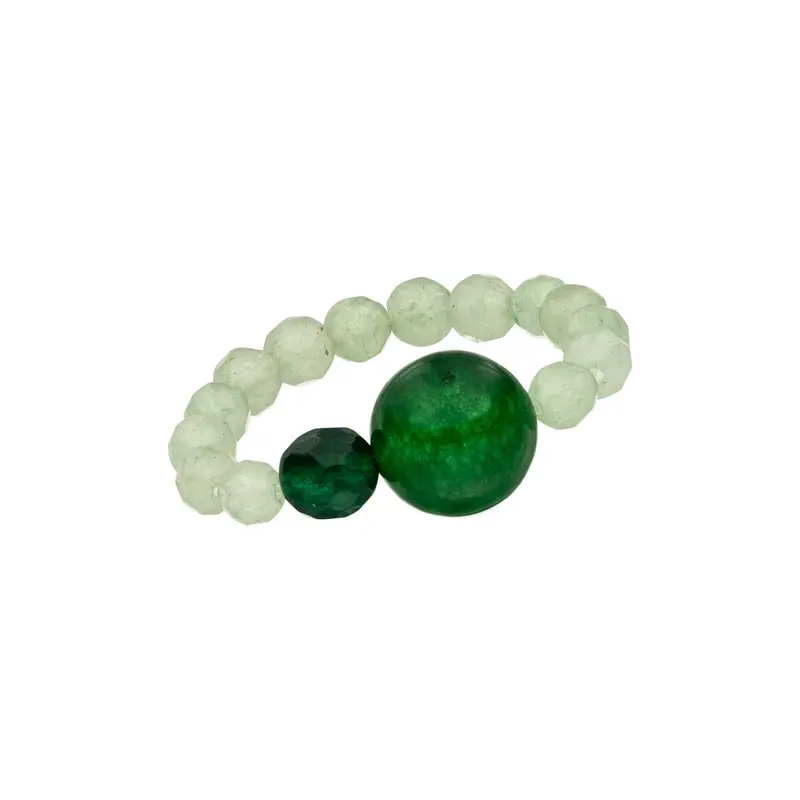 Chakra Ring „Herzchakra” Aventurin