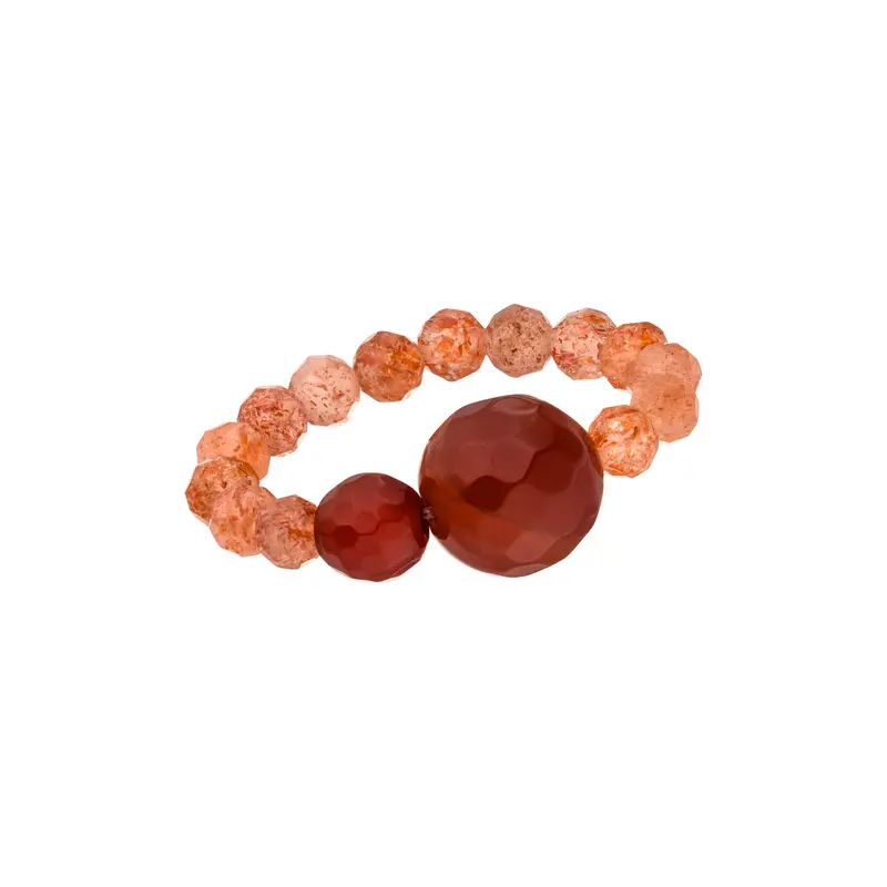 Chakra Ring „Sakralchakra“ Karneol