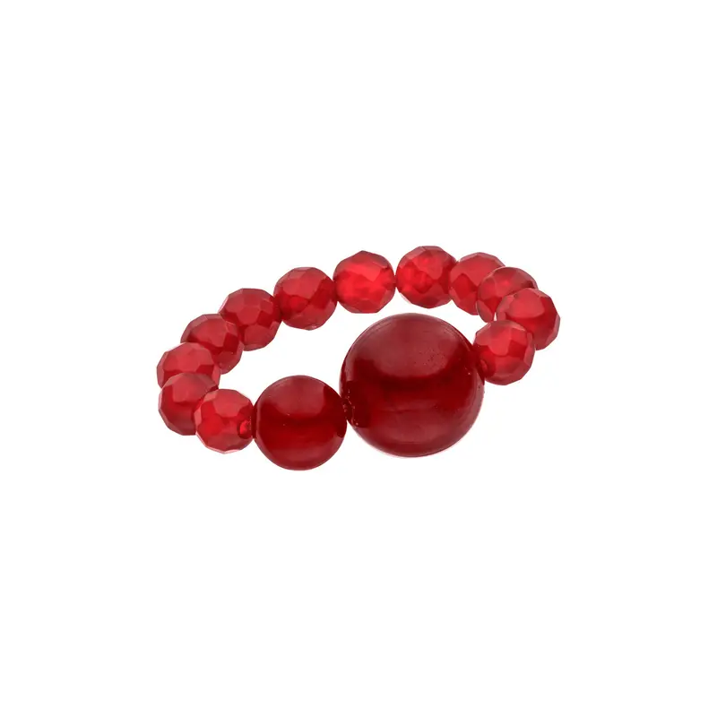 Chakra Ring „Wurzelchakra“ Achat