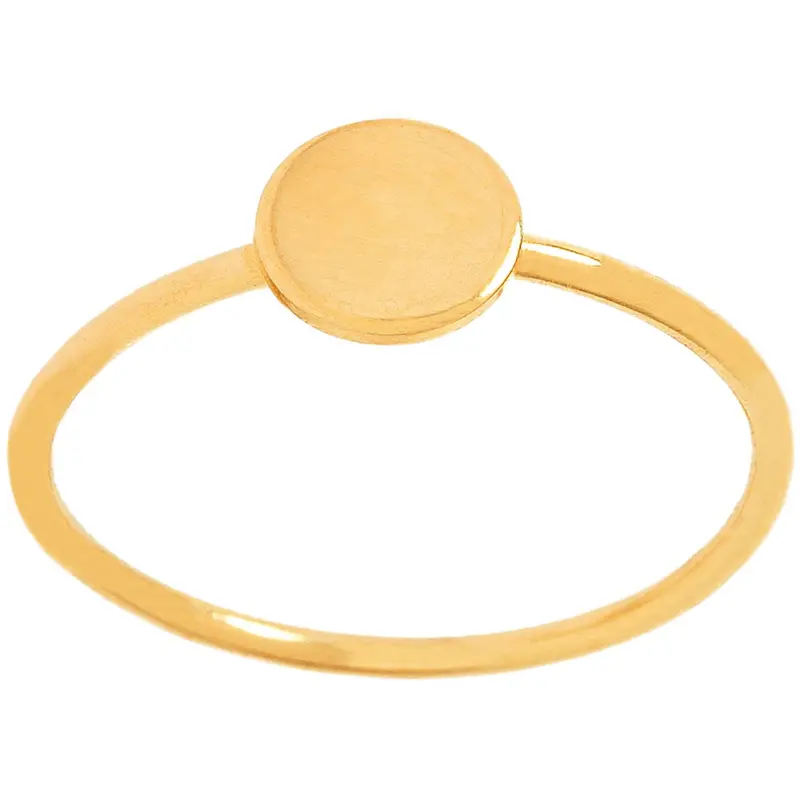 Charlotte Wooning Damen Ring "No Letters Blanc"