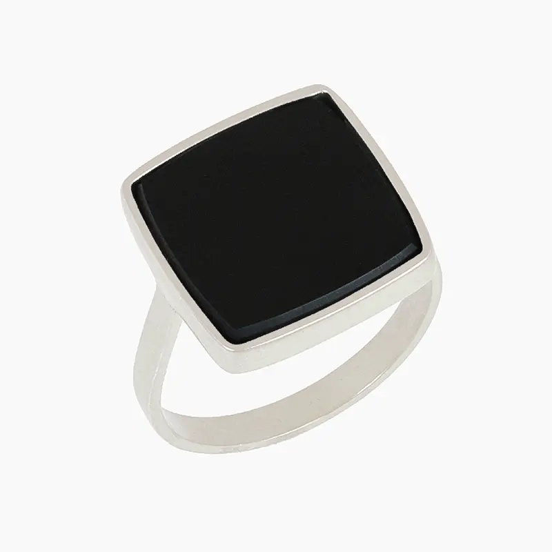 Charlotte Wooning Herren Siegelring "Onyx"