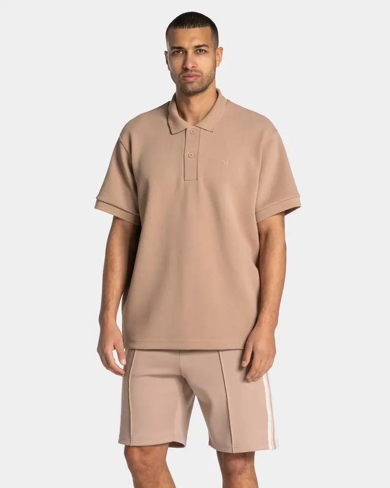 Club Oversized Polo "Beige"