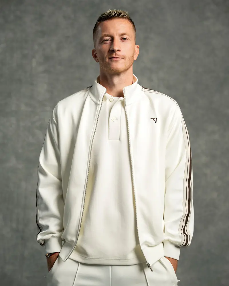 Club Zip Jacke "Off White"