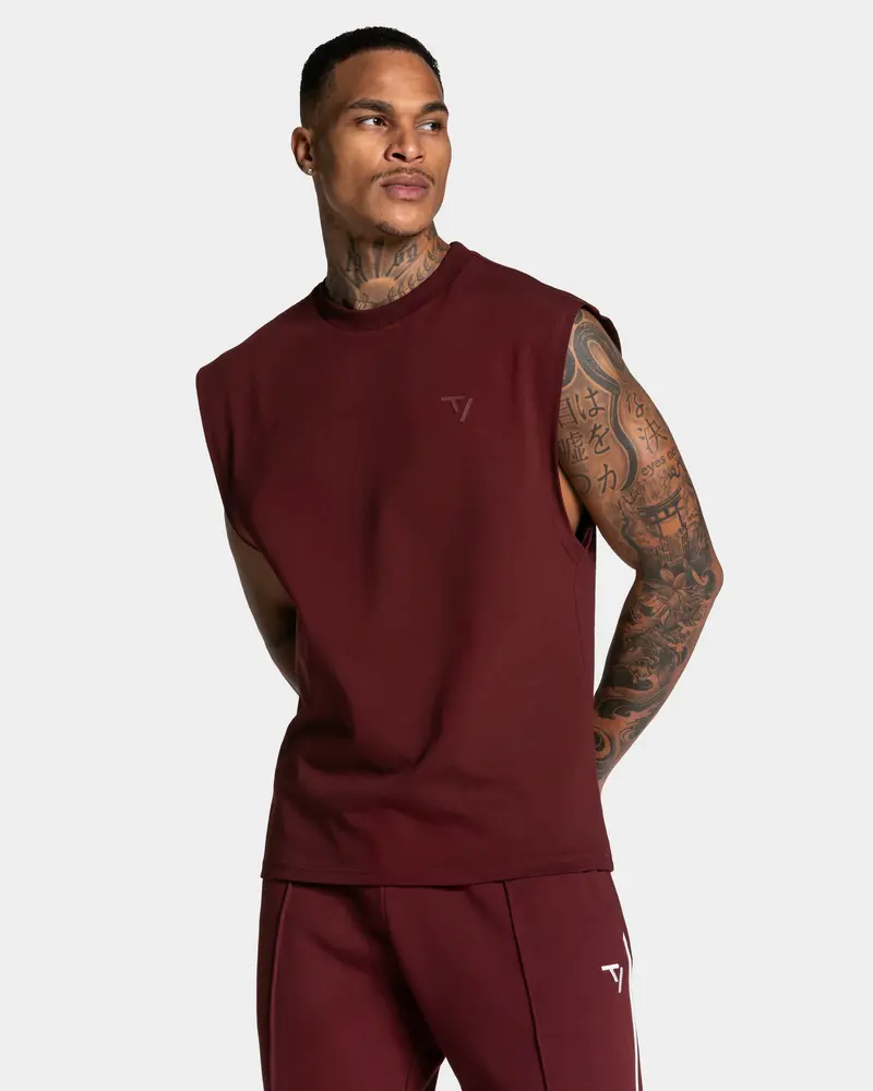Contrastline Oversized Tank "Weinrot"