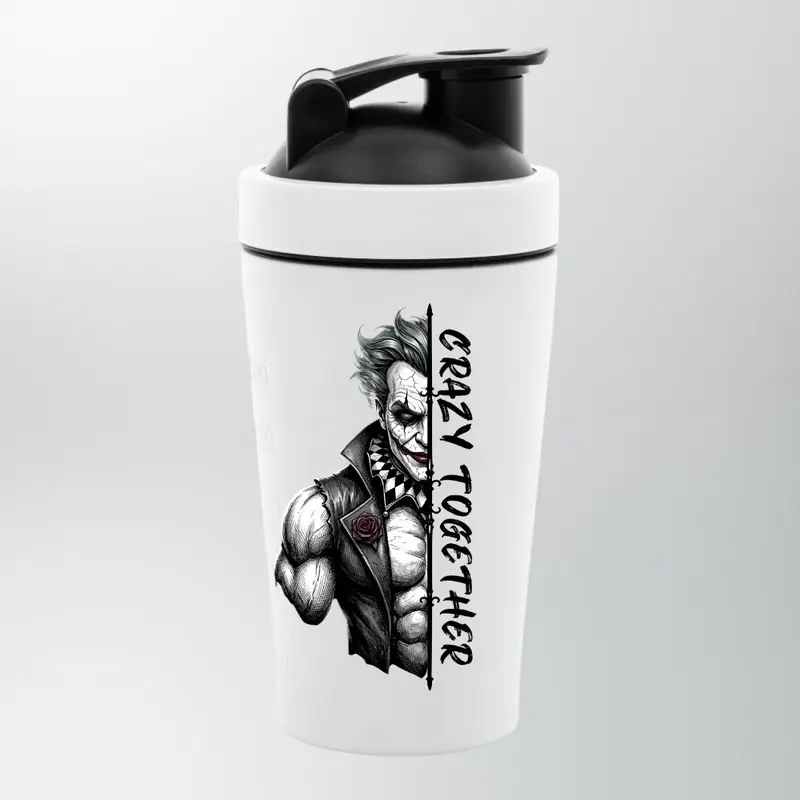 CRAZY TOGETHER EDELSTAHL SHAKER