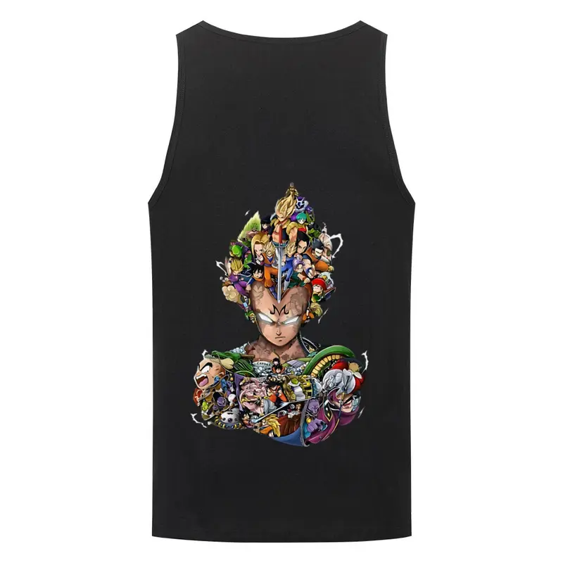 DARK MAJIN HERREN TANK TOP (BACKPRINT)