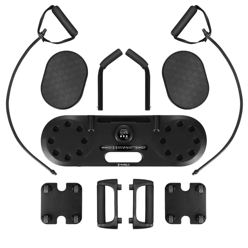 DBP02 MULTIFUNKTIONALES PUSH-UP-BOARD MIT WIDERSTANDSBÄNDERN 3-IN-1 HMS