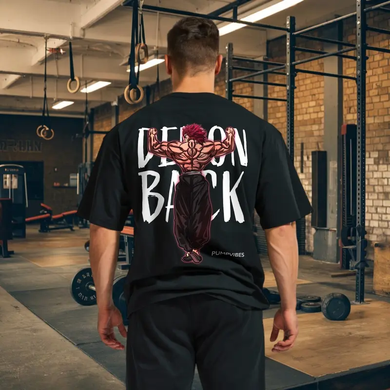 DEMON BACK OVERSIZE SHIRT (BACKPRINT)