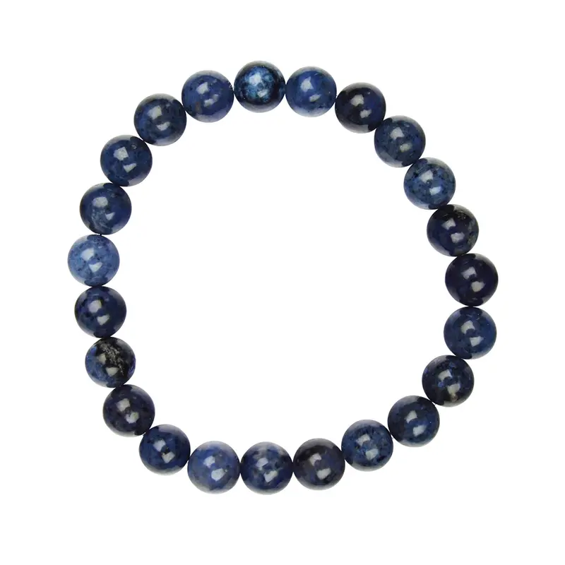Dumortierit Armband - 8mm Kugeln