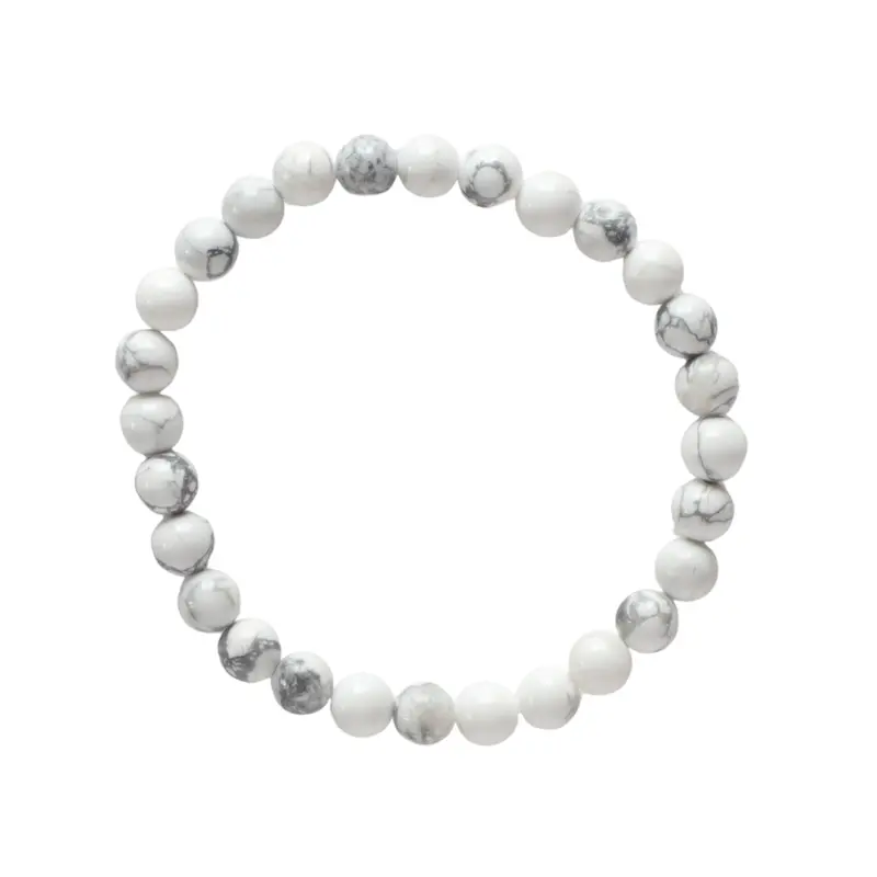 Edelsteinarmband I Howlith