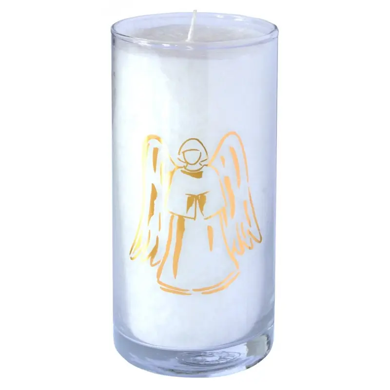Engel Kerze weiss
