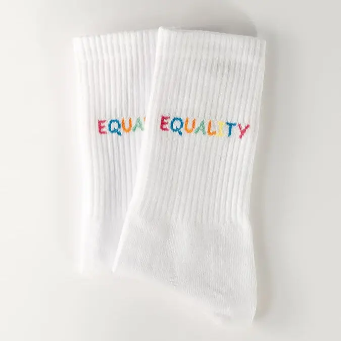 EQUALITY Statement Socken Bio-Baumwolle – nachhaltig & bequem