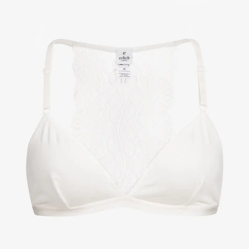 erlich textil Bralette mit Spitze "Mathilda"
