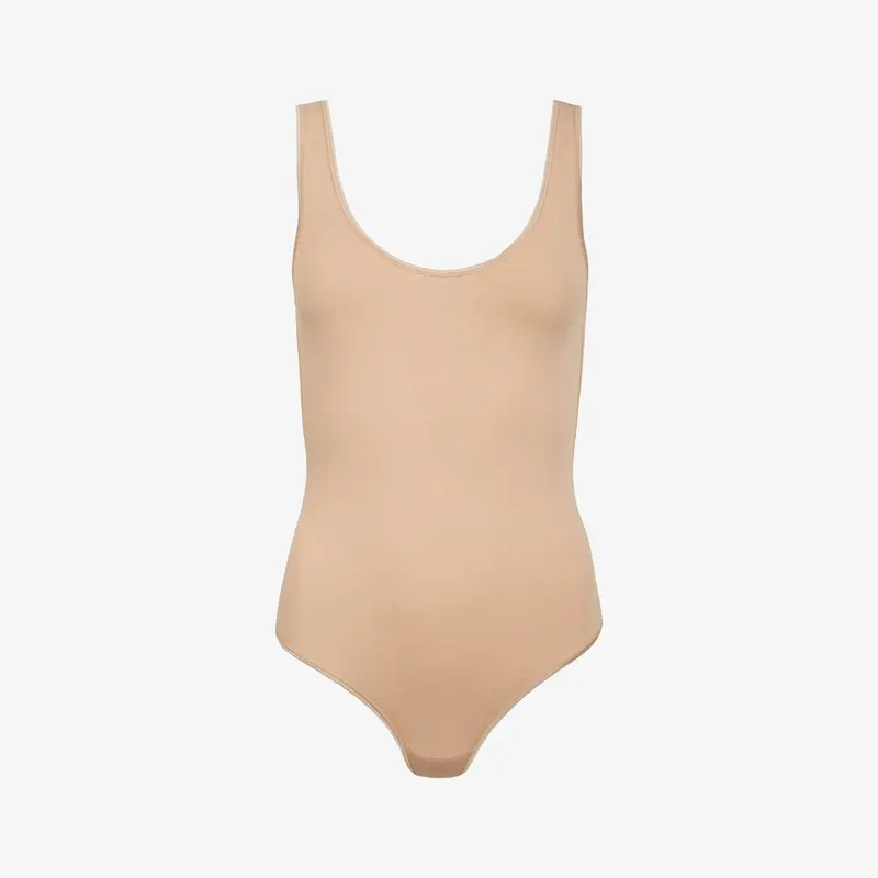erlich textil Stringbody "Emma" ton