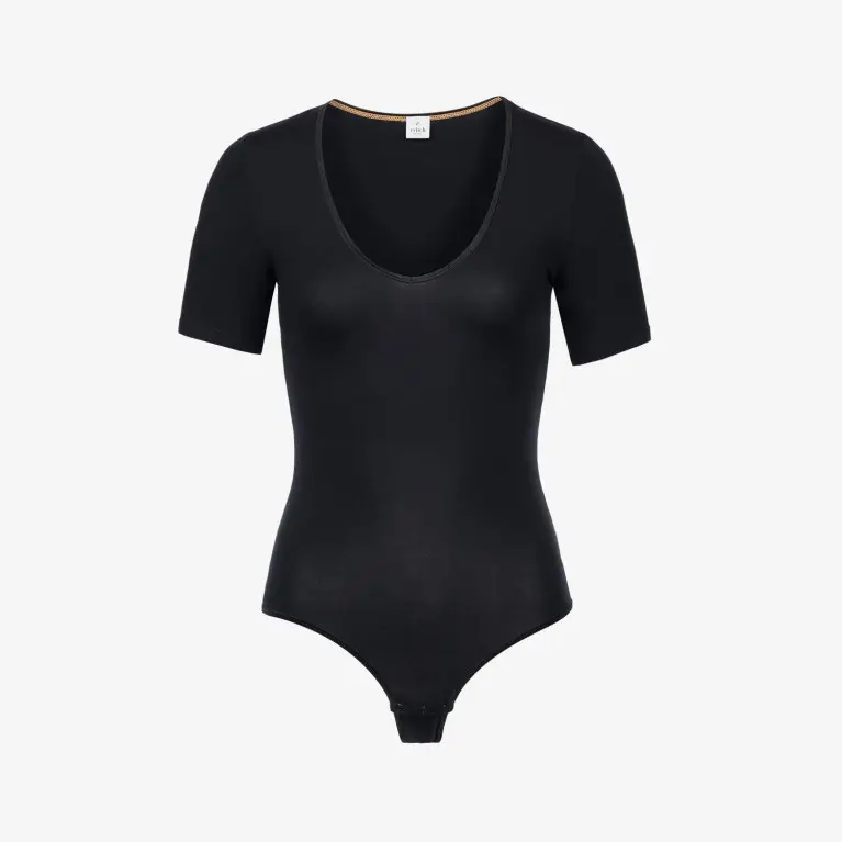 erlich textil Stringbody halbarm "Alma"