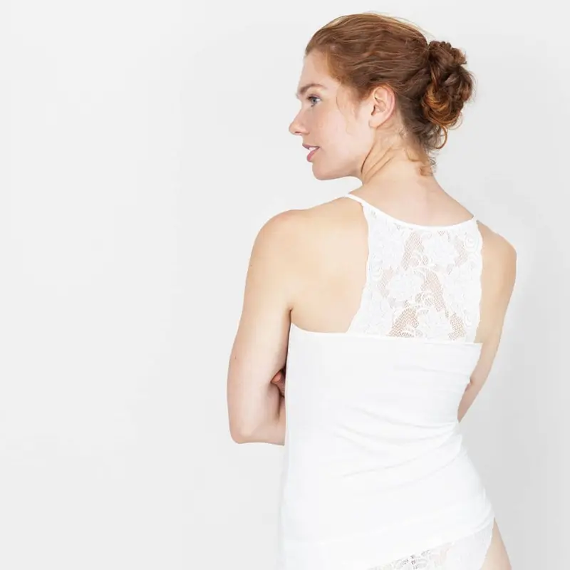 erlich textil Top mit Spitze "Luise"