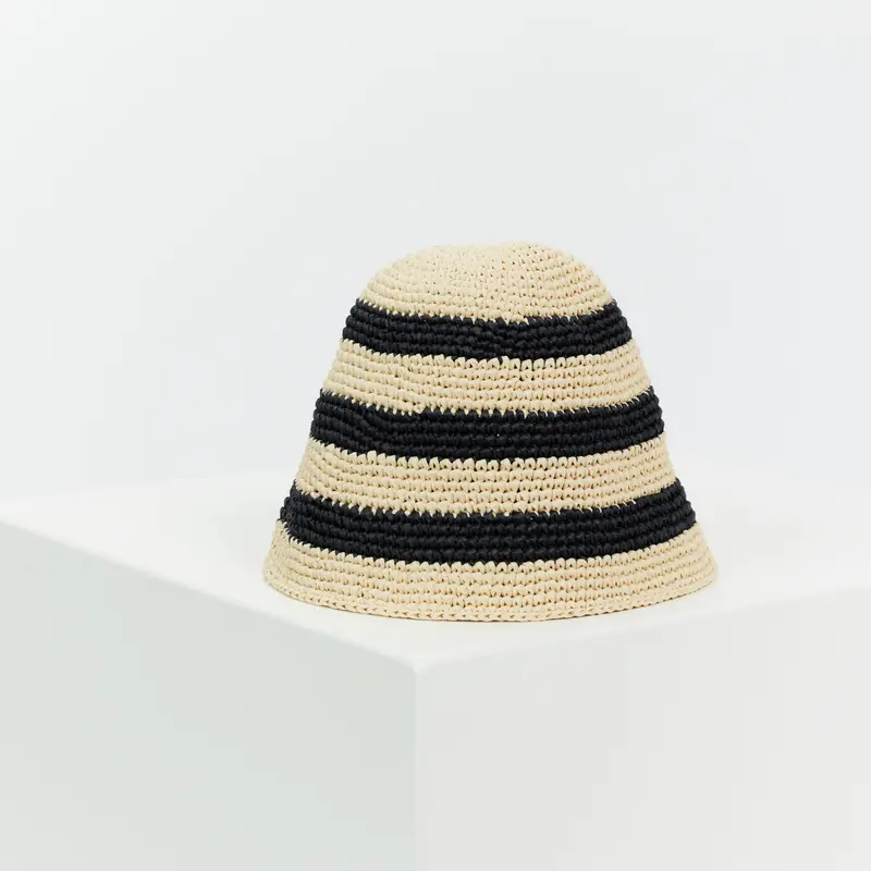 Espadrij l´originale Bucket Hat "RAPHIA HAT STRIPES"