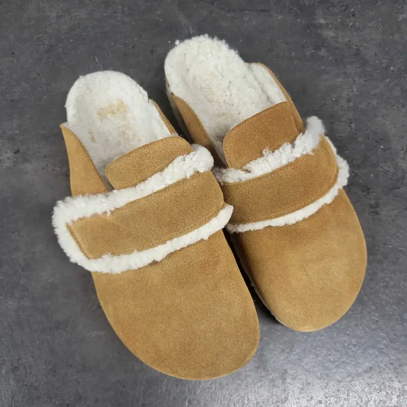 Espadrij l´originale Pantolette "CLOG VELOUR STRAP"