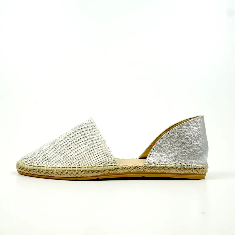 Espadrij l´originale Slipper "Louvre Metallique"