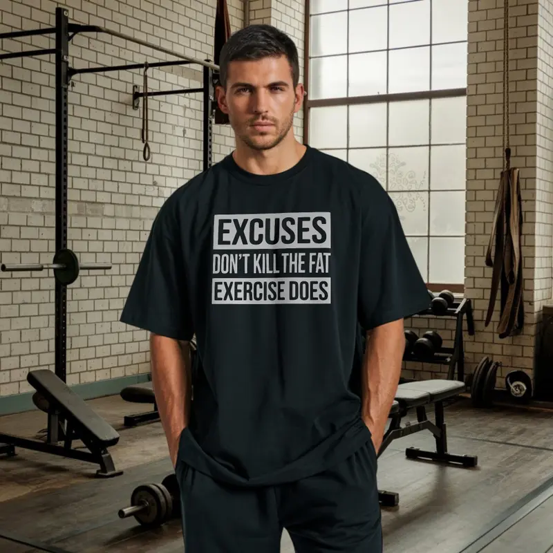EXCUSES OVERSIZE SHIRT