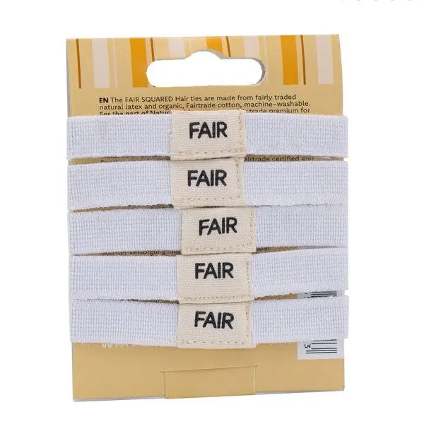 FAIR SQUARED Haargummi 5er-Pack