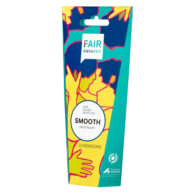 FAIR SQUARED Kondome "SMOOTH" 10er-Pack