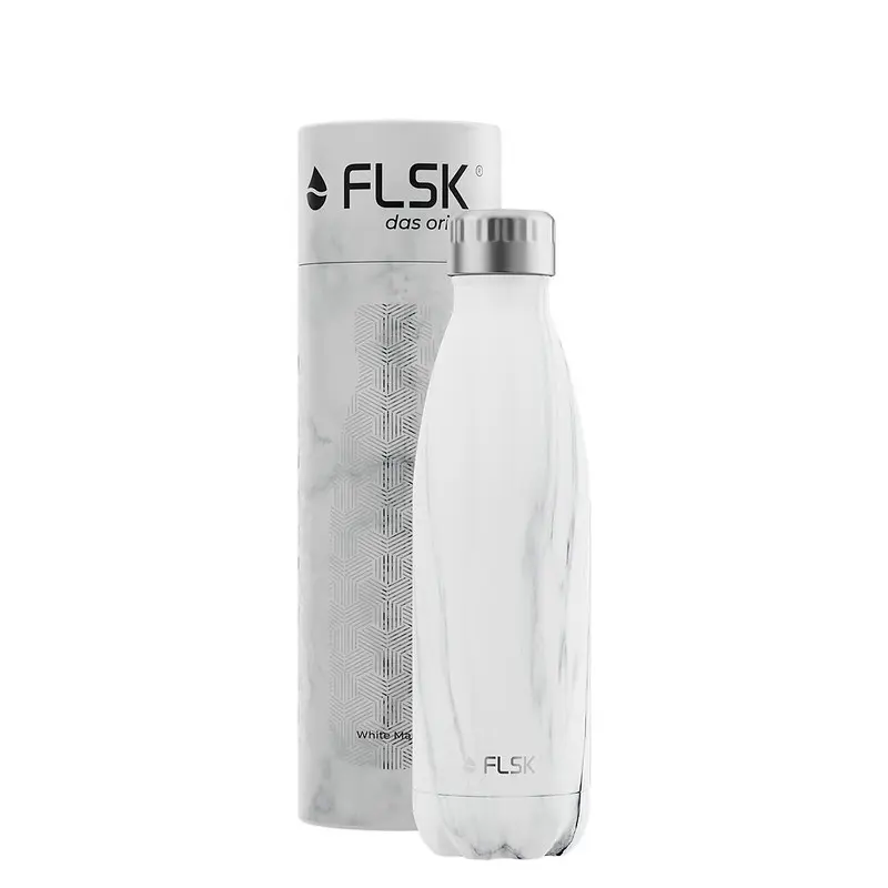 FLSK Thermo Trinkflasche "White Marble"