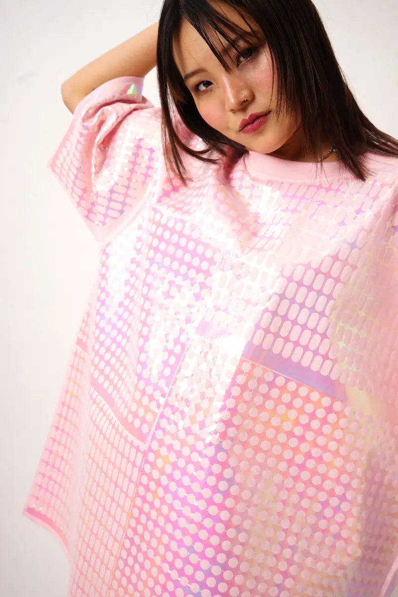 Foilover Bigshirt Negativ Pills Allover – Unisex Handmade