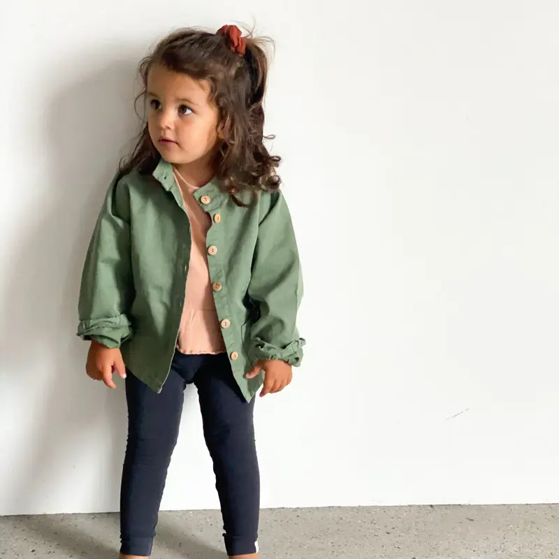 frankie & lou Kinder Twill Jacke mit aufgesetzter Tasche - Dritte Wahl
