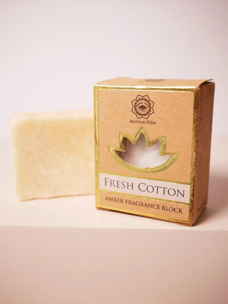 "Fresh Cotton" Duftblock – Raumduft & Duftwachs