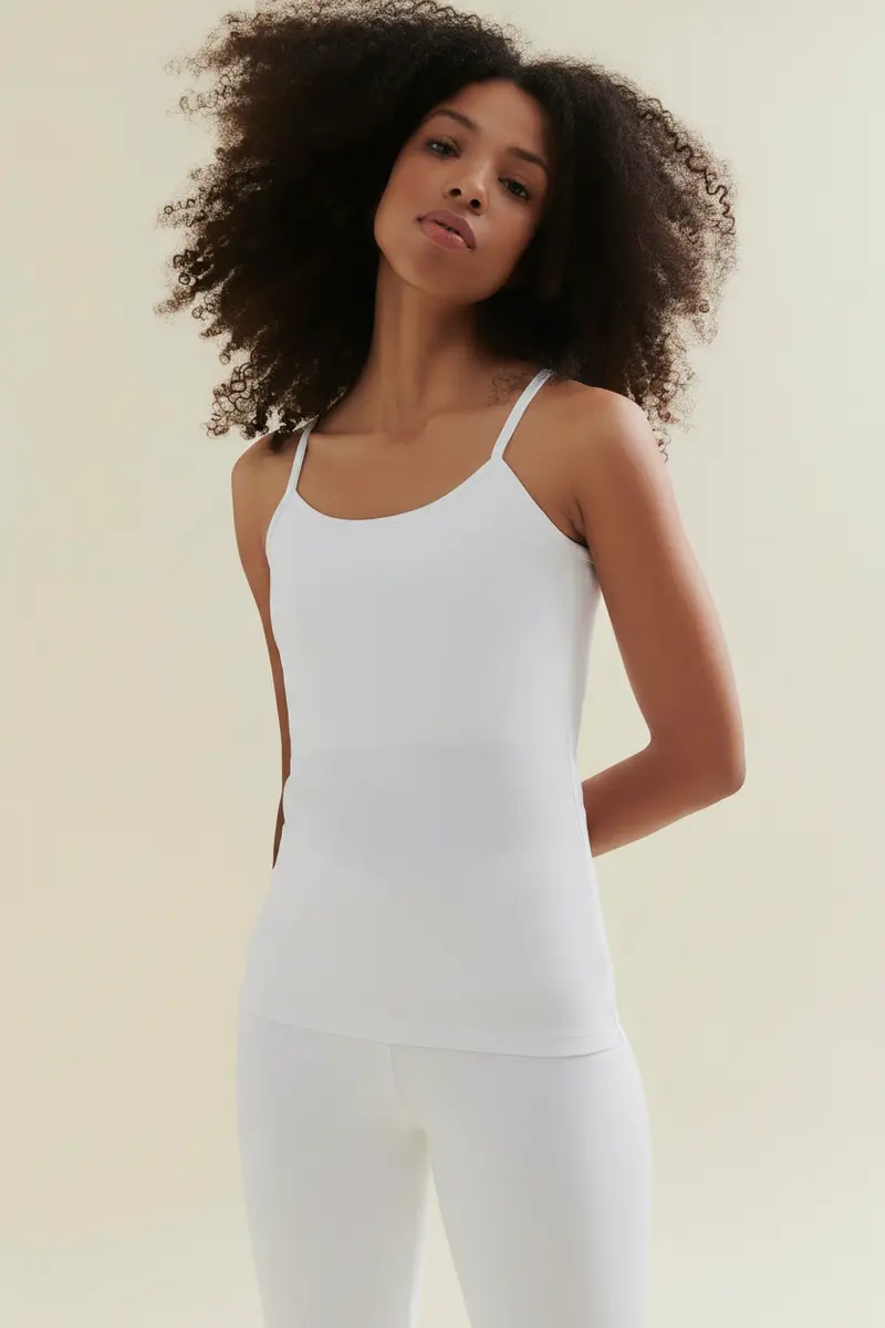 Fresher Tank - Diamond White