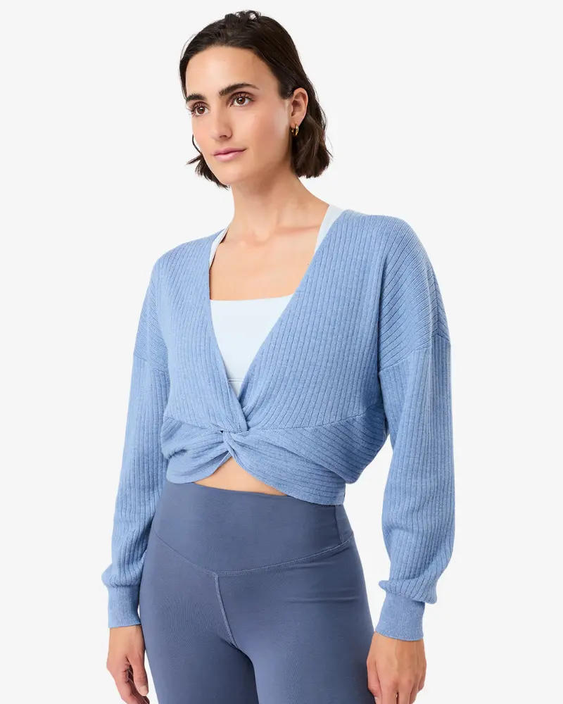 Front Tied Jumper Ozone