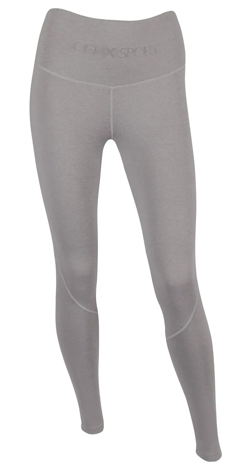 Function-Leggings - grey melange